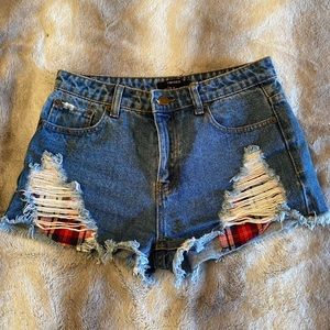 F21 Jean Shorts